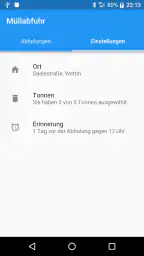 Müllabfuhr - Kalender screenshot