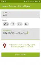 Mundraub Navigator screenshot