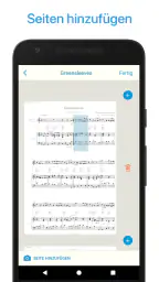 Musik Noten Scanner, Leser app screenshot