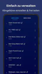 Musik Schneiden & Audio-Editor screenshot