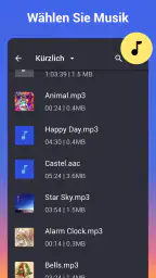 Musik schneiden & Klingeltöne screenshot