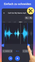 Musik schneiden & Klingeltöne screenshot