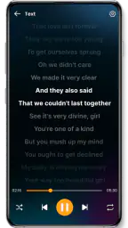 Musikspieler screenshot
