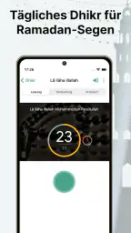 Muslim: Gebetszeiten, Qibla screenshot