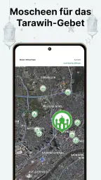 Muslim: Gebetszeiten, Qibla screenshot