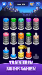 Nut Sort: Farbsortierspiel screenshot