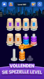 Nut Sort: Farbsortierspiel screenshot