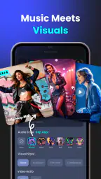 Muvio - AI Music Video Maker screenshot