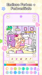 My Cute Friends: Malbuch screenshot
