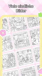 My Cute Friends: Malbuch screenshot