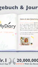 My Diary, Journal Tagebuch app screenshot