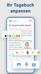 My Diary, Journal Tagebuch app screenshot