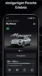 My Porsche screenshot