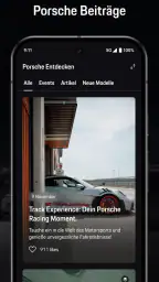 My Porsche screenshot