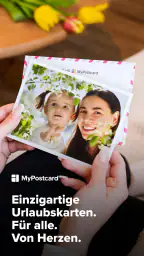MyPostcard Postkarten App screenshot
