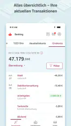 MySantander Banking screenshot