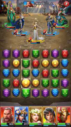 MythWars & Puzzles: RPG Match3 screenshot