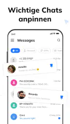 Nachrichten: Text SMS Home App screenshot