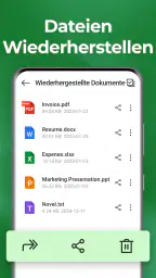 Nachrichten Wiederherstellen screenshot