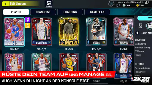 NBA 2K26 MyTEAM screenshot