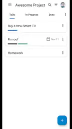 Nextcloud Deck screenshot