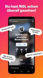NGL - anonyme q&a screenshot