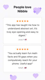 Nibble: Your Bite of Knowledge screenshot