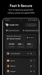 Ninja VPN - Fast & Secure VPN screenshot