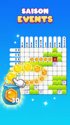 Nonogram Crossing Logic Puzzle screenshot