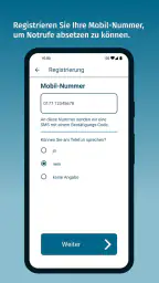 nora - Notruf-App screenshot
