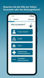nora - Notruf-App screenshot