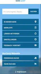 NorCamp - Skandinavien Camping screenshot
