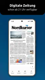 Nordkurier News & E-Paper screenshot