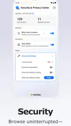 Norton Private Browser screenshot