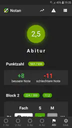 Notan: Notenrechner screenshot