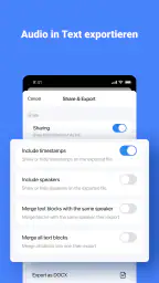 Notta - Diktat & Transkription screenshot