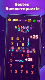 Numberzilla - Zahlenrätsel screenshot