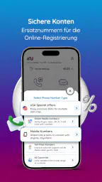Numero: Zweite Telefonnummer screenshot