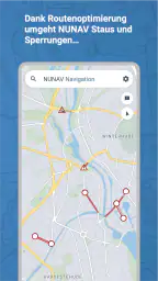 NUNAV Navigation screenshot