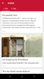 Nürnberger Nachrichten E-Paper screenshot