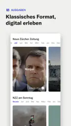 NZZ Nachrichten screenshot