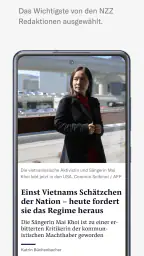 NZZ E-Paper screenshot