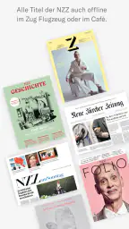 NZZ E-Paper screenshot