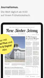 NZZ E-Paper screenshot