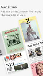 NZZ E-Paper screenshot