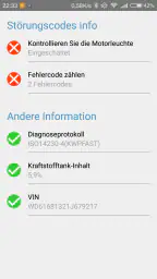 Obd Arny - ELM327 car scanner screenshot