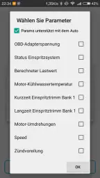 Obd Arny - ELM327 car scanner screenshot