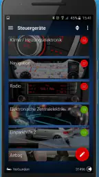 OBDeleven VAG Autodiagnose screenshot