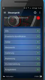 OBDeleven VAG Autodiagnose screenshot