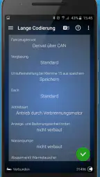 OBDeleven VAG Autodiagnose screenshot